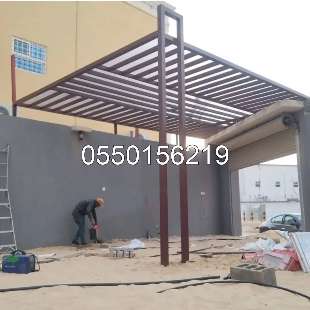 برجولات خشبية وحديد - مظلات وسواتر إبداع الأحساء  | مظلات وسواتر الأحساء