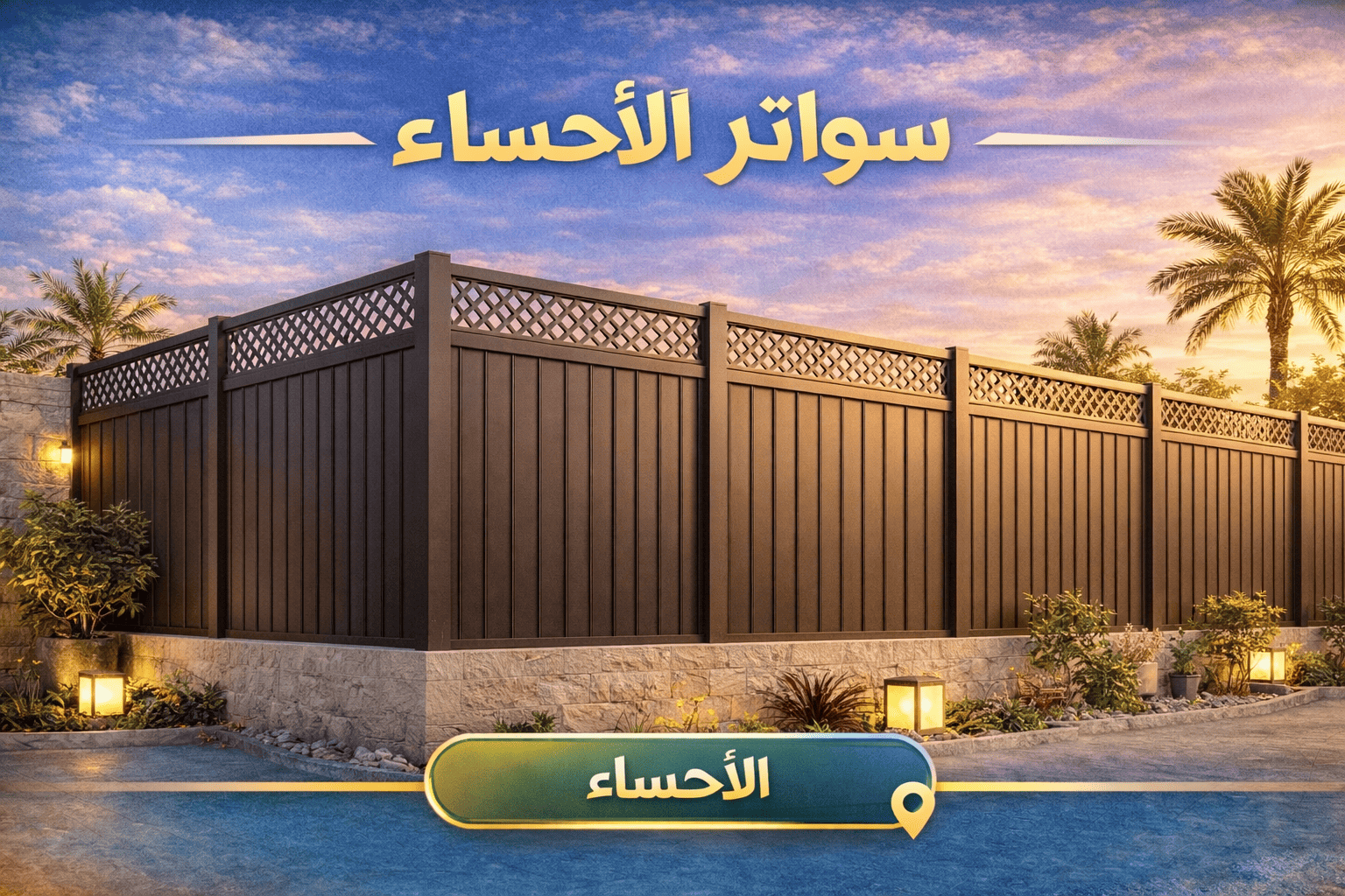 مظلات وسواتر الأحساء | سواتر الأحساء لجميع المنازل | مظلات وسواتر الأحساء